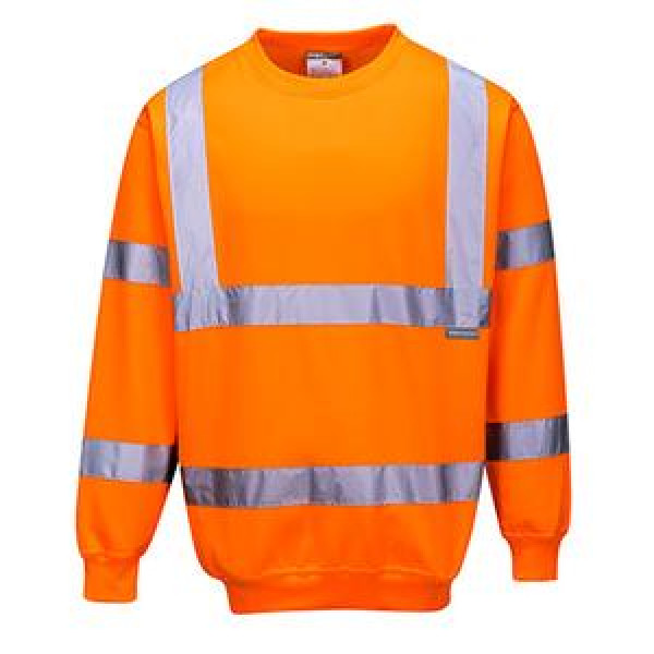 Hi vis clearance crew neck jumper